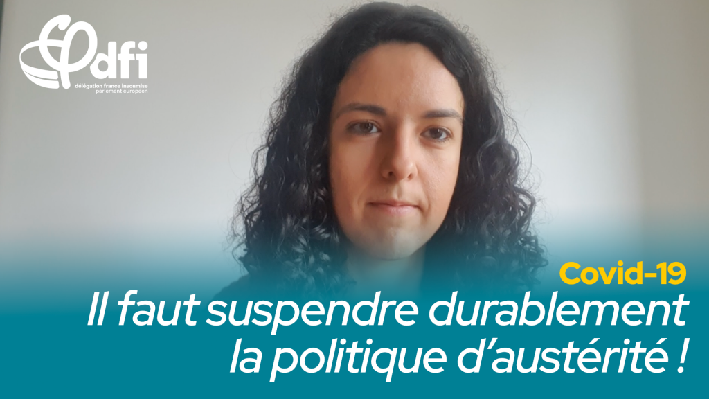 manon aubry politique d'austérité