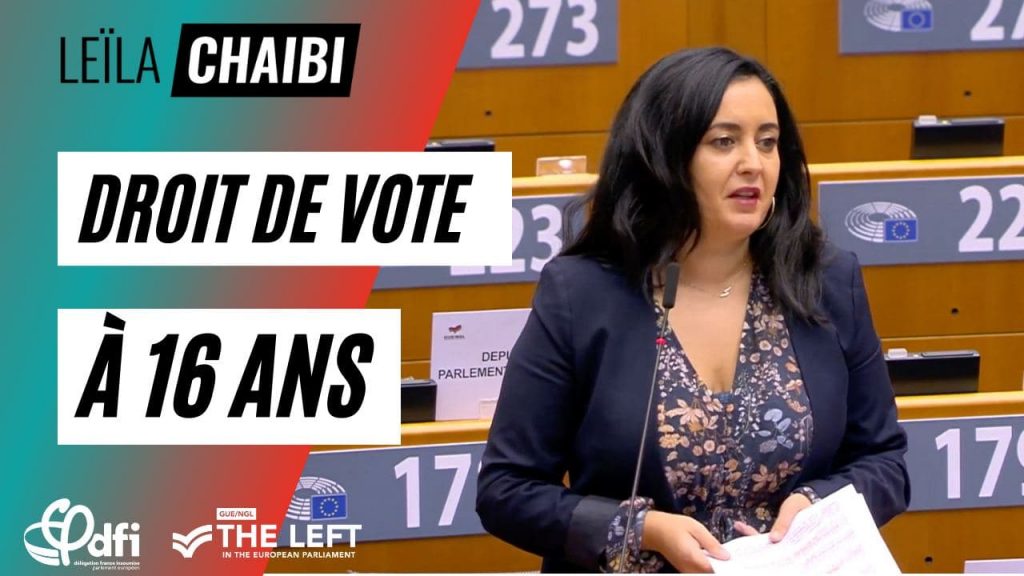 Leïla Chaibi - vote 16 ans
